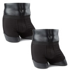 Boxer Briefs // Black // Pack of 2 (M)