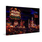 The Golden Nugget Painting Print // Wrapped Canvas (18"W x 12"H x 1.5"D)