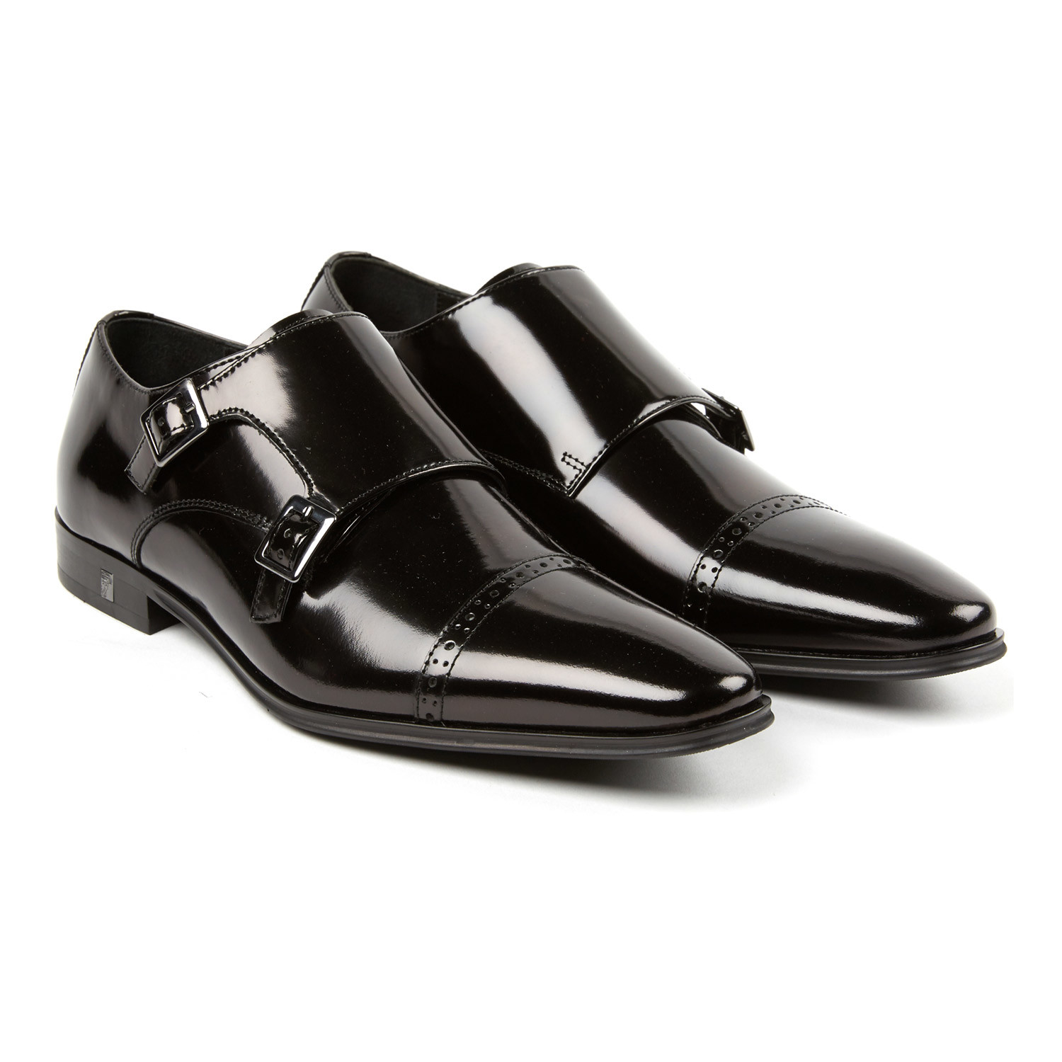 versace monk strap shoes