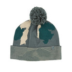 Crayon Beanie // Slate Grey Jacquard