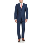 Wall Street Modern Fit Vested Suit // Blue Navy (US: 34S)