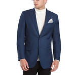 Wall Street Modern Fit Vested Suit // Blue Navy (US: 34S) - Sebastian ...