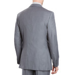 Wall Street Modern Fit Vested Suit // Medium Grey (US: 44R)