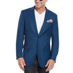 Wall Street Modern Fit Vested Suit // French Blue (US: 44R)