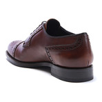 Toe Cap Derby // Brown (Euro: 43)