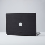 Handmade MacBook Skin Cover // Black Ash (MacBook 12”)