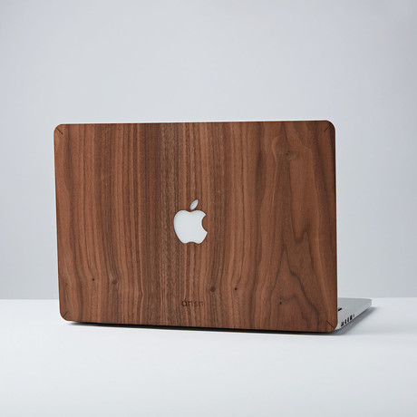 Handmade MacBook Skin Cover // Walnut (MacBook 12”)