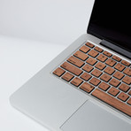 Handmade MacBook Keyboard Skin Cover // Walnut (MacBook Air 11”)