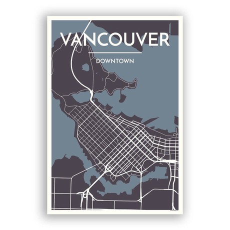 Vancouver // Downtown (Blue)