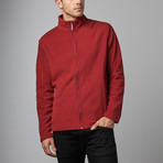 Fleece Jacket // Burgundy (L)