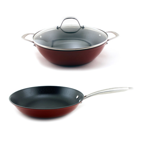 Light Cast Iron Cookware Set // 3 Piece