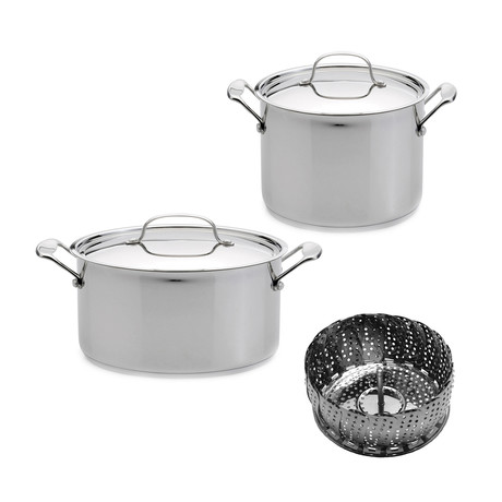 Jumbo Stockpot Set // 5 Piece