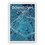 Los Angeles // Downtown (Blue)