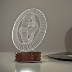 3D Illusion Lamp // Circles Generation 2