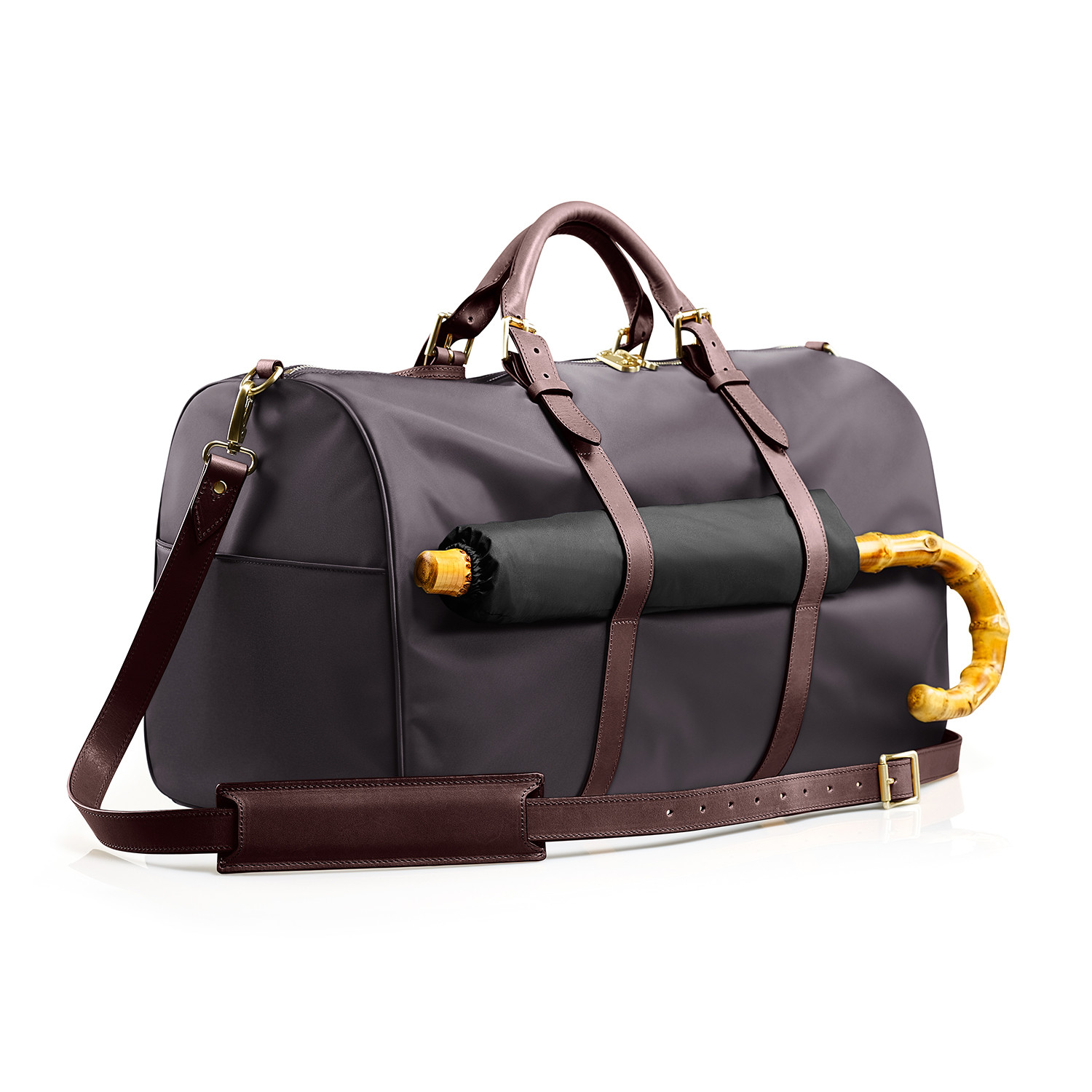 Stuart & Lau  The Monaco - Men's Weekender Bag - Black