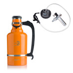 Juggernaut Growler + Keg Cap Kit // 128oz (White)