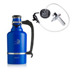 Juggernaut Growler + Keg Cap Kit // 128oz (White)
