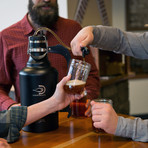 Juggernaut Growler // 128oz (Black)