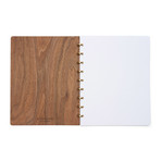 Refillable Wood Notebook // Plain (Pocket)