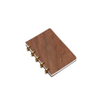 Refillable Wood Notebook // Ruled (Pocket)