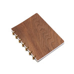 Refillable Wood Notebook // Ruled (Pocket)