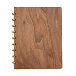 Refillable Wood Notebook // Ruled (Pocket)