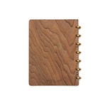 Refillable Wood Notebook // Dot Grid (Pocket)