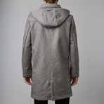 Alex Wool Coat // Light Grey (M)