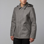 Provider Wool Coat // Light Grey (S)