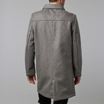 Alex Wool Coat // Light Grey (L)