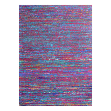 Levi // Red + Multi Rug (5'L x 7'W)