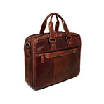 Voyager // Large Triple Gusset Briefcase