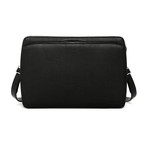 SOHO // Double Gusset Top Zip Briefcase