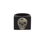 Skull Ring // Silver (Size 9)