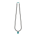 The Skull Necklace (Aqua)