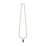R&R Kinfolk Crest Necklace (Antique Gold)