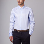 Trend Fit Textured Dress Shirt // Light Blue (42)