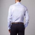 Trend Fit Textured Dress Shirt // Light Blue (39)