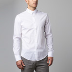 City Fit Solid Dress Shirt // White (44)