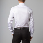 Trend Fit Satin Dress Shirt // White (43)