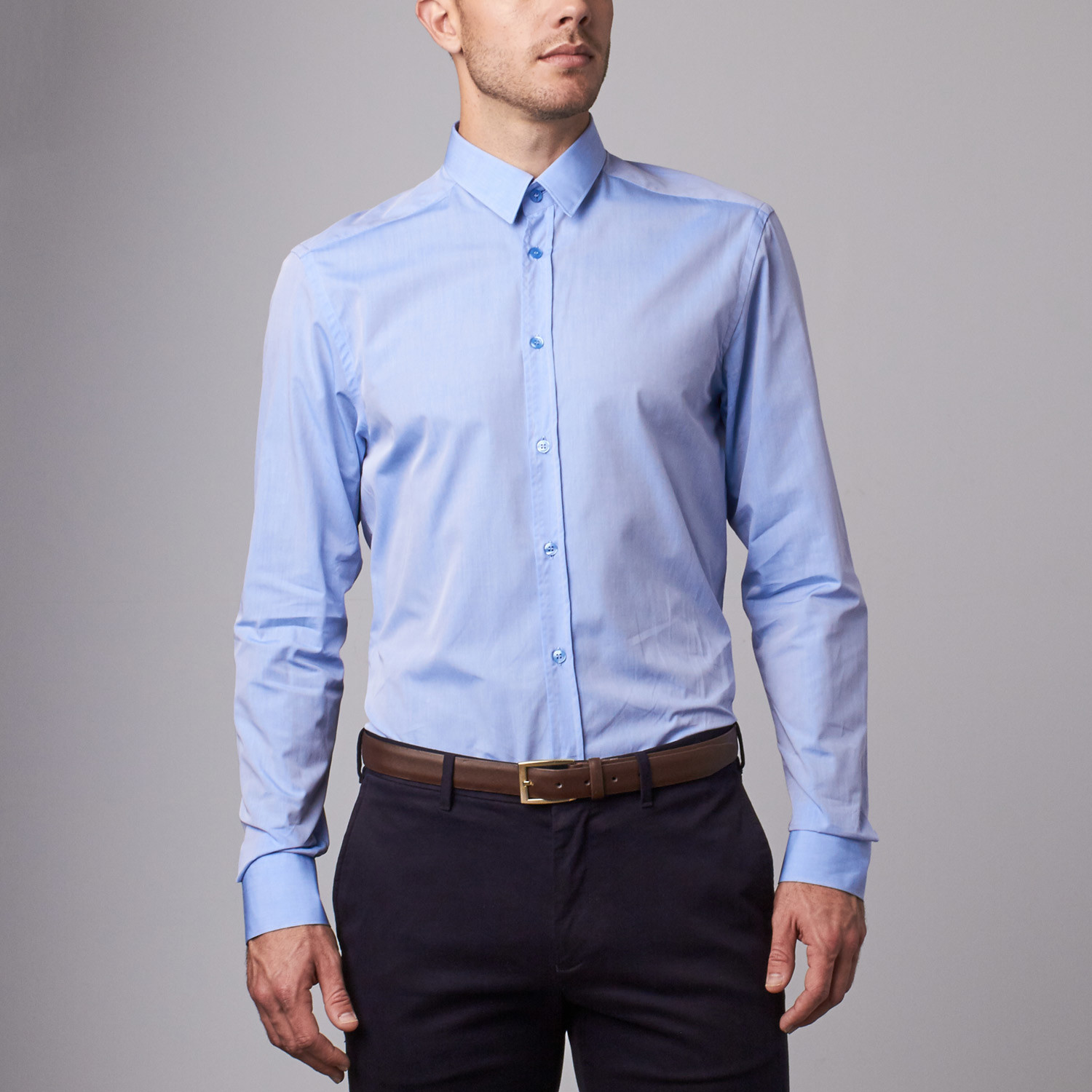 Trend Fit Dress Shirt // Light Blue (43 