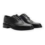 Hapton Wing Tip Brogue Derby // Black (UK: 11)