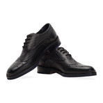 Hapton Wing Tip Brogue Derby // Black (UK: 11)