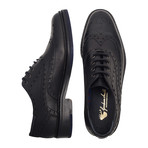 Hapton Wing Tip Brogue Derby // Black (UK: 11)