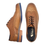 Hapton Wing Tip Brogue Derby // Tan (UK: 6)