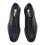 Hapton Wing Tip Brogue Derby // Black (UK: 11)