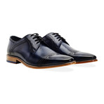 Langho Cap Toe Derby // Navy (UK: 10)