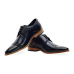 Langho Cap Toe Derby // Navy (UK: 10)