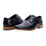 Langho Cap Toe Derby // Navy (UK: 10)