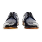 Langho Cap Toe Derby // Navy (UK: 10)